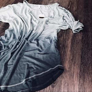 NWT Pinkblush ombré top